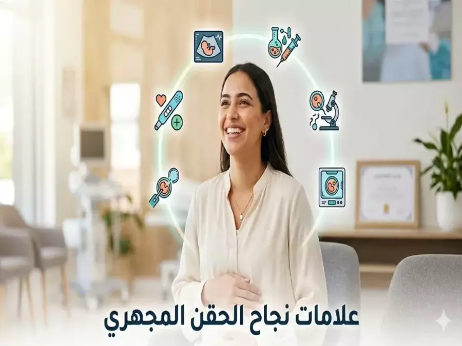 علامات نجاح الحقن المجهري